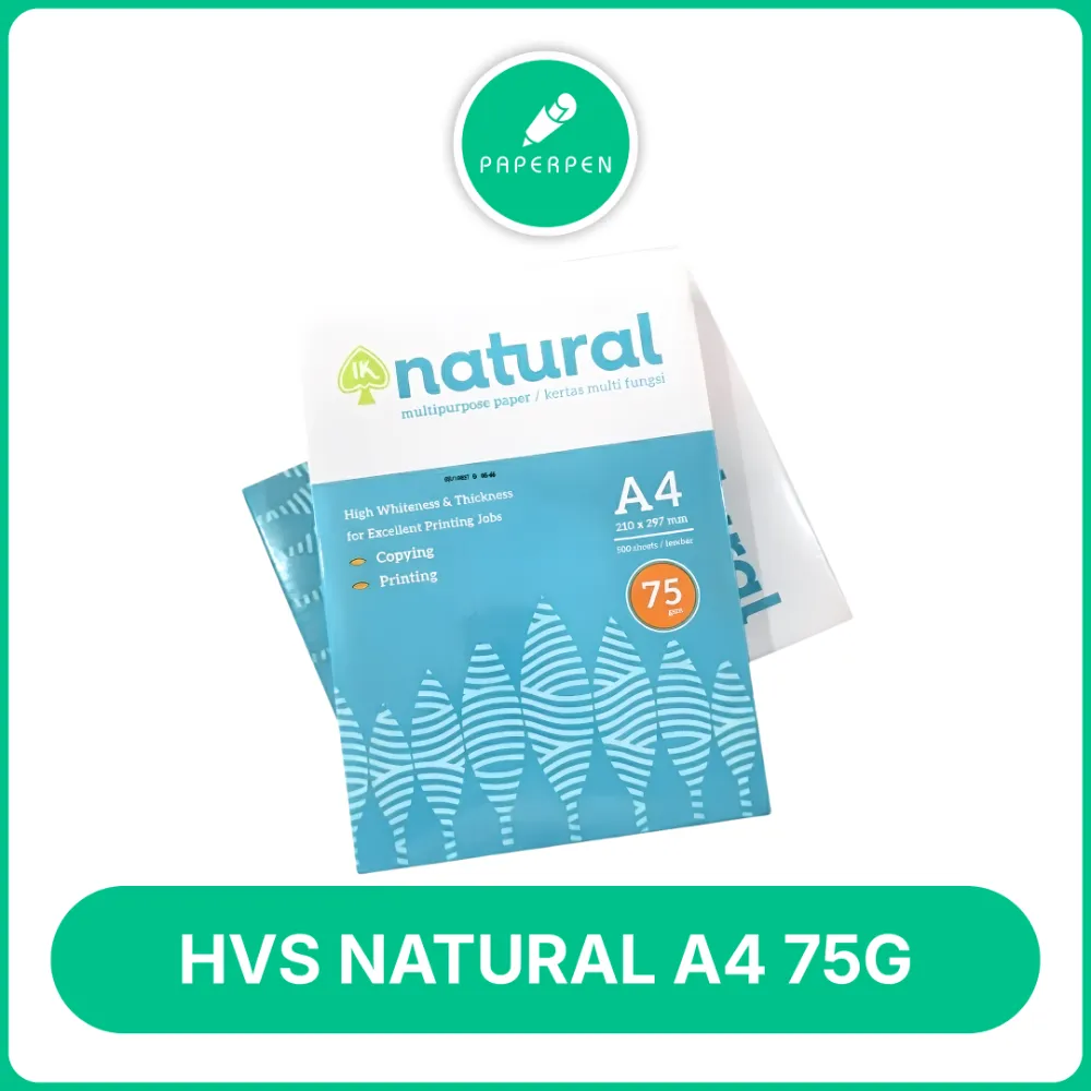 HVS NATURAL A4 75G HVS NATURAL A4 75G - Image 1